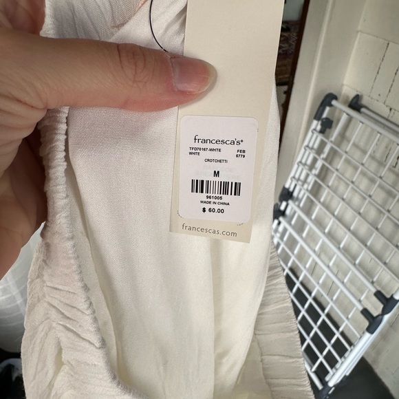 NWT white maxi skirt size M - Picture 4 of 4